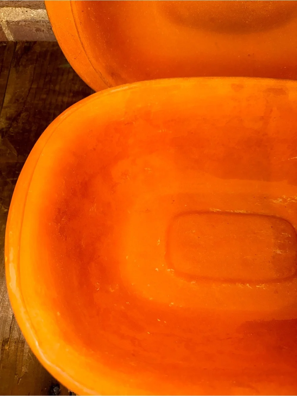 Terracotta Baker in Orange - Oven-to-Table Clay Roaster
